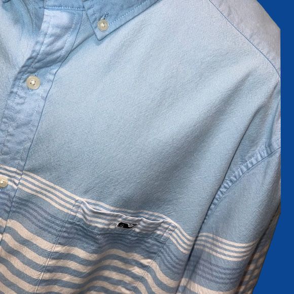 Vineyard Vines Classic Fit Tucker Short Sleeve Button Up Shirt Size XXL - Picture 1 of 4